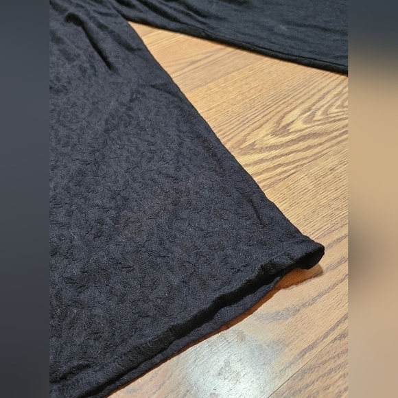 FLAX BY JEANNE ENGELHART Black Wide Leg Pants - Picture 2 of 7